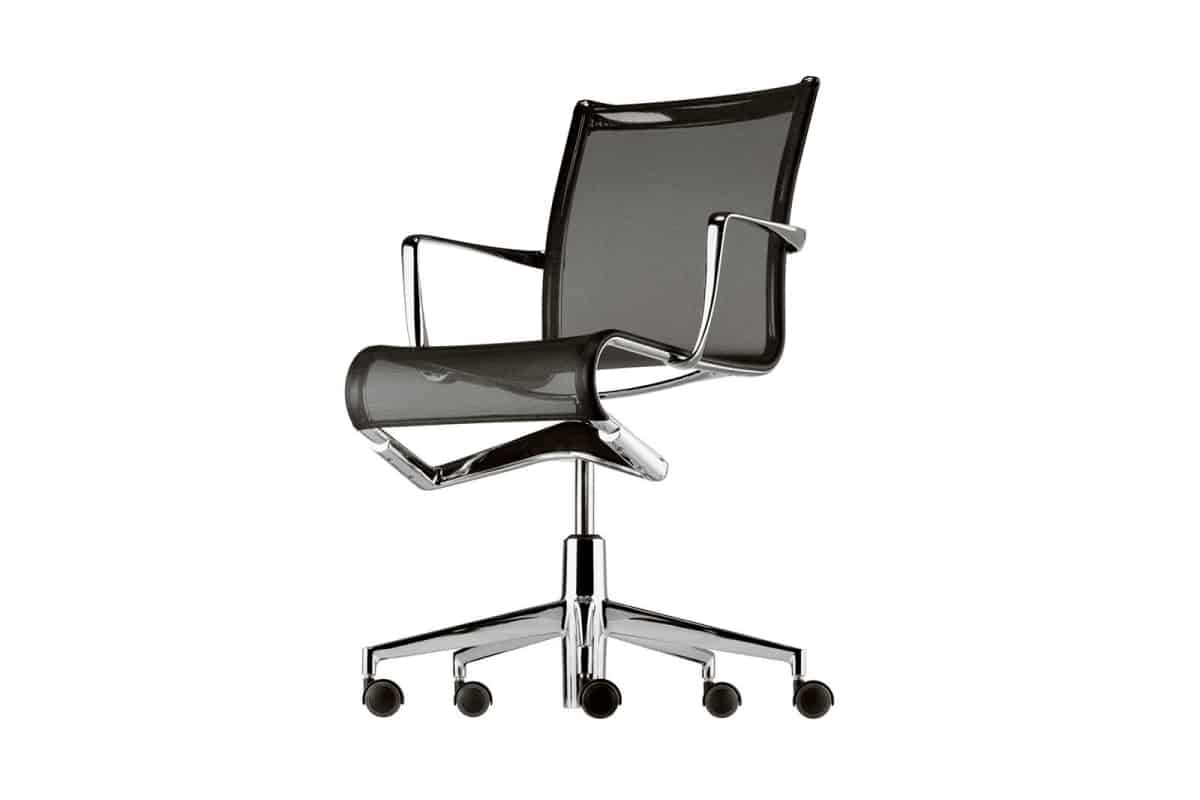 arsail Sedia da ufficio ergonoica da scrivania con supporto lobare regolabile, poggiatesta e
