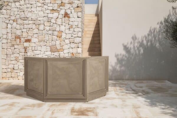 Bancone Dublin lineare beige