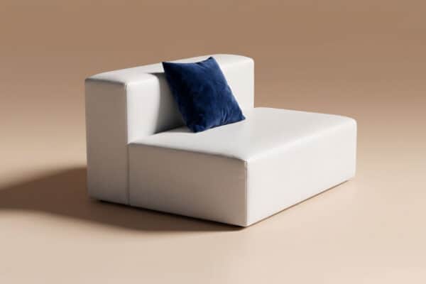 Divano Flex Maxi Bianco elem. Dritto
