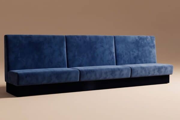 Divano Modus lineare blu
