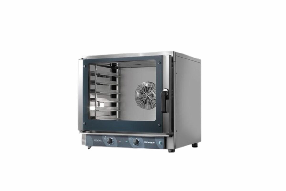 Forno elettrico meccanico da 5 teglie GN 1/1 e 60x40 centimetri