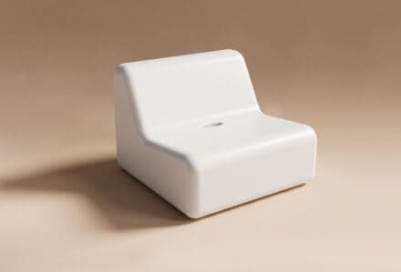 Foto sito divani beige - noleggio_poltrona_356_bianca_b