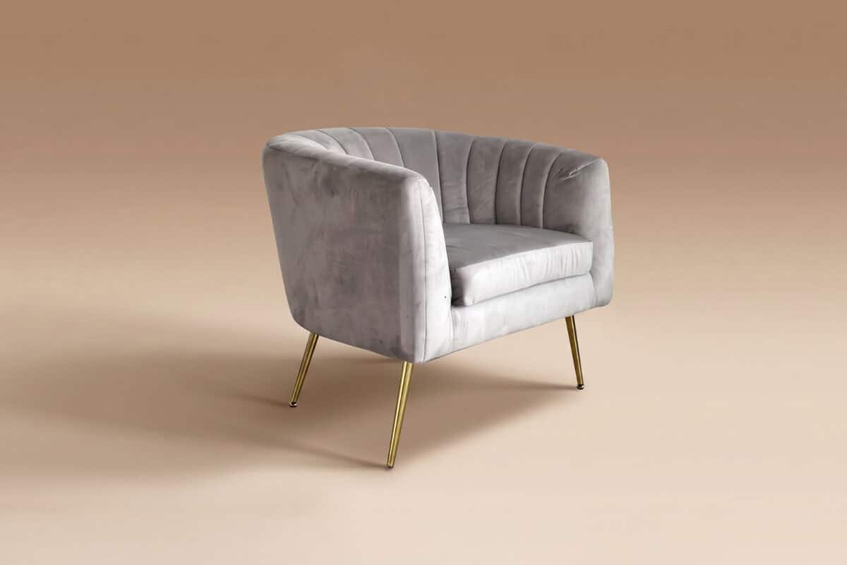 Foto sito divani beige - noleggio_poltrona_donatello_velluto_gri