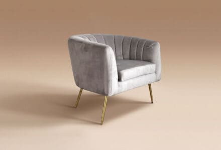 Foto sito divani beige - noleggio_poltrona_donatello_velluto_gri
