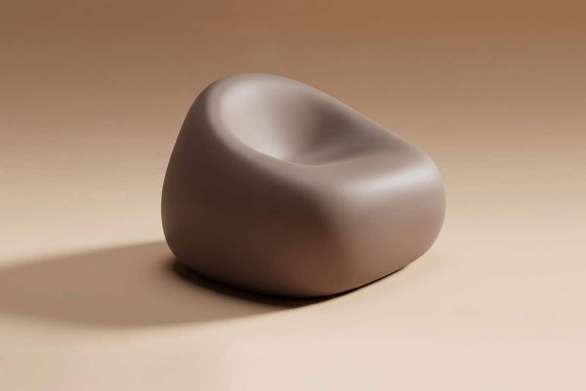 Foto sito divani beige - noleggio_poltrona_gumball_tortora_b