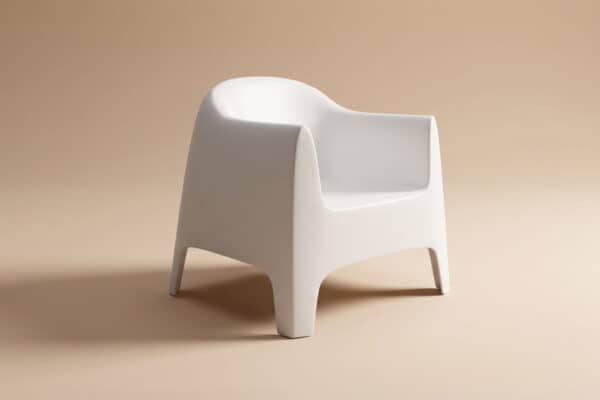 Poltrona Solid Bianca