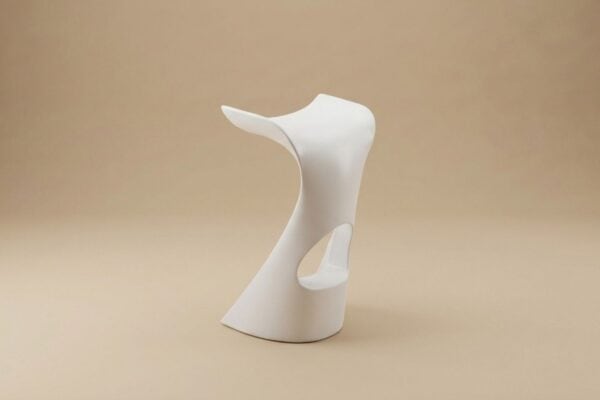 Sgabello Koncord Bianco