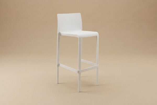 Sgabello Volt Bianco