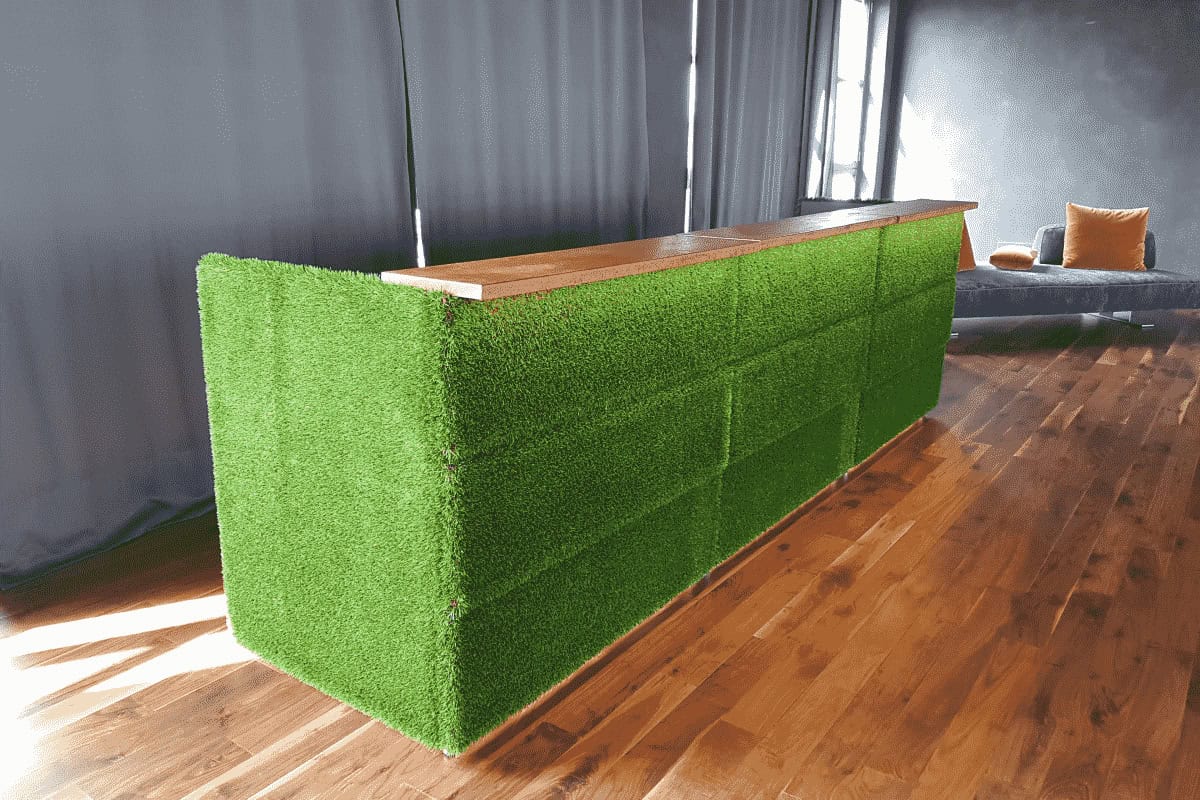 noleggio reception desk bancone bar erbanco dritto