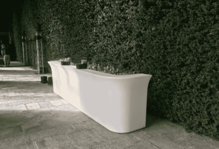 noleggio reception desk bancone bar jumbo bar luminoso per esterno