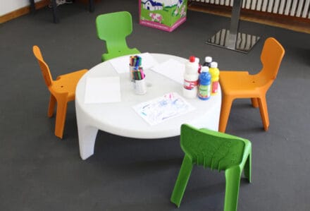 Sedia per Bambini Alma Arancione