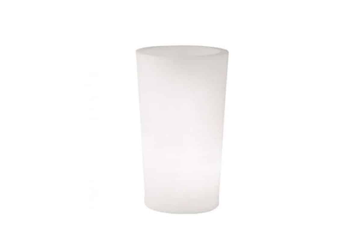 Vaso X-Pot Light Alto Bianco