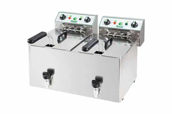 Friggitrice da Banco 8+8 l