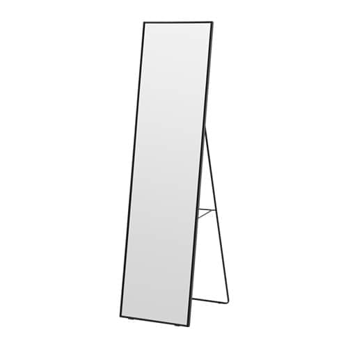 specchio-da-terra-nero 40x167 cm